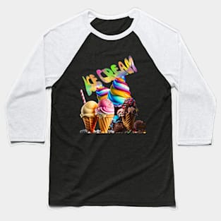 Ice Cream Baseball T-Shirt